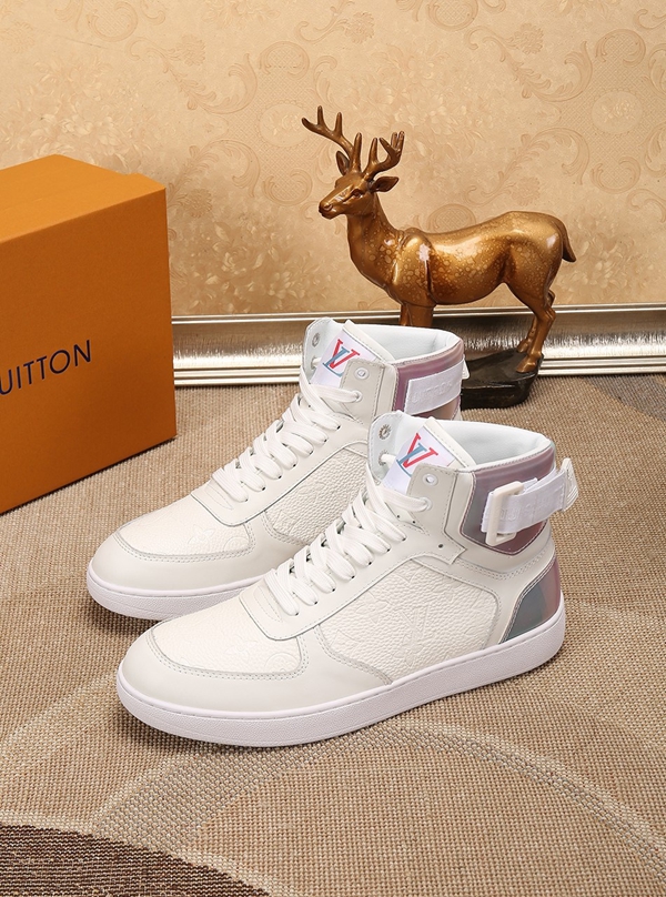 ルイヴィトン靴素材ディテール